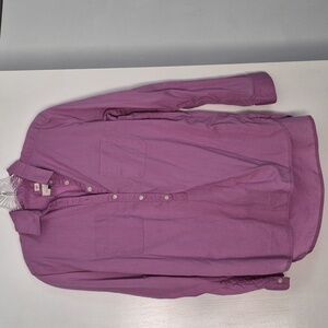 LOFT Softened Purple Shirt